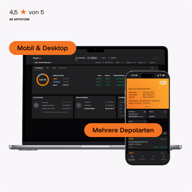 flatex next Plattform